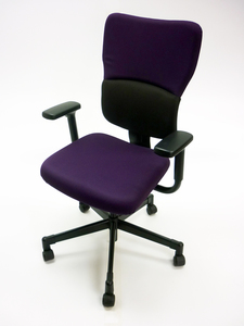 additional images for Steelcase Lets B purple/black task chair