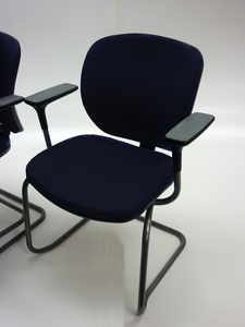 additional images for Black Orangebox Joy stacking meeting chairs