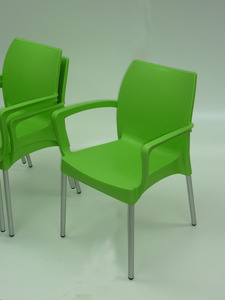 additional images for Lime green Hello armchair by Frovi