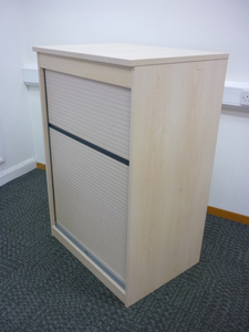 additional images for 1200h x 800w mm high maple FFC tambour cupboard