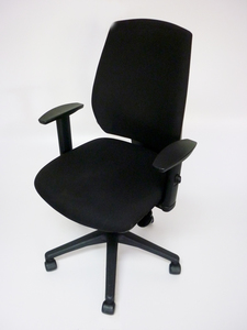 additional images for Black GDB Team task chair with adjustable arms (CE)