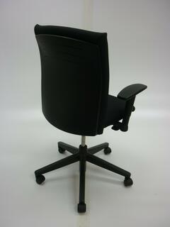 Haworth Comforto BL black task chairs