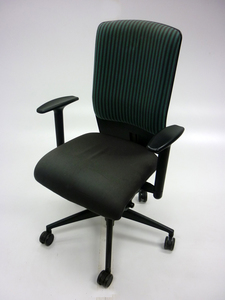 additional images for Girsberger green and grey task chair with arms