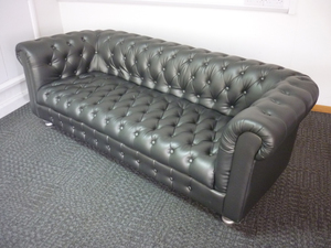 additional images for 3 seater Chesterfield style sofa