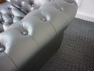 3 seater Chesterfield style sofa