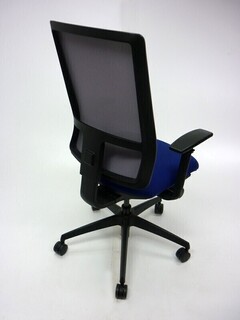 Komac Q by Boss Design bluelight grey mesh task chair