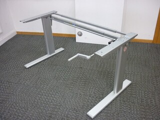1200-1600x800mm hand crank sit stand desks