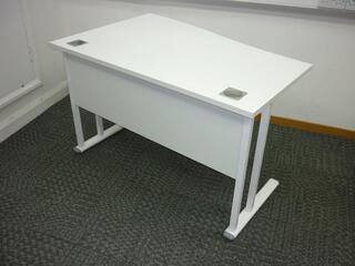 1200x 800600mm white compact wave desks