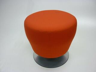 Orangebox Point red soft stool