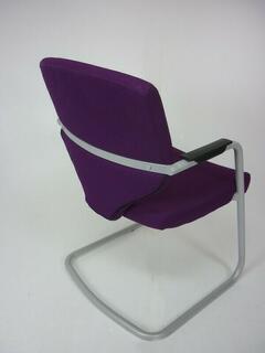 Pledge Quintessential purple meeting chairs