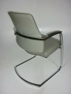 BMA Axia Visit chairs in grey leather