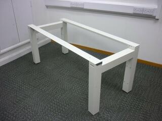 Chunky leg 1600x800mm white frame with choice of top