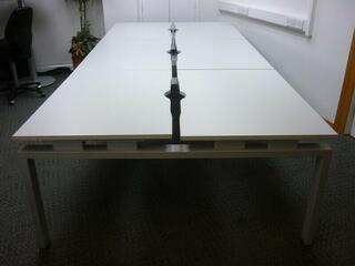 Senator Freeway 1200x800mm grey bench desks