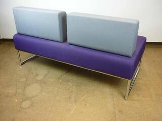 Allermuir Pause 2 seater purplegrey sofa