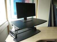 additional images for Varidesk Pro 30 Sit Stand desk adapter