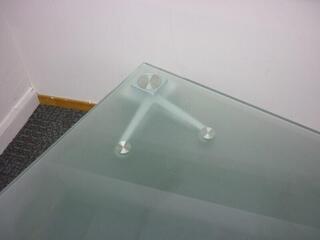 2000x1000mm glass executive desk