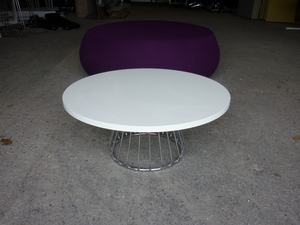 additional images for Boss Design Magic Cube 800mm diameter white table