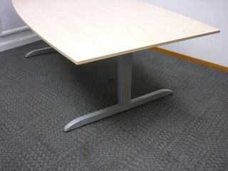 2400mm maple Techo boardroom table