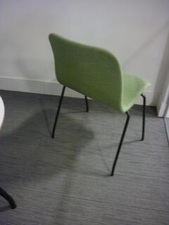 Green Offecct Cornflake stacking meeting chairs