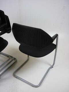 Boss Design Flex Stacking Chair in Black