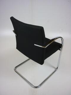 Black Artifort cantilever meeting chairs