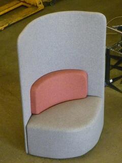 Light grey Boss Design Shuffle chairs