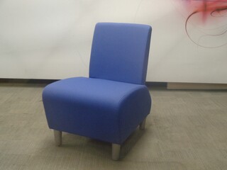 Low Blue Chair