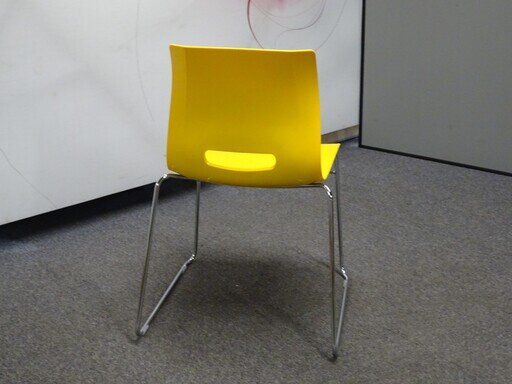 Allermuir Casper-CS1 Side Chair in Yellow