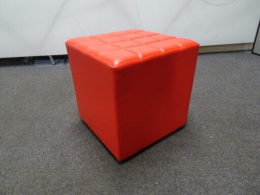 Red Square Cube