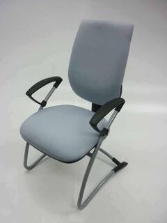 Light grey Gresham Metric Plus stacking chairs