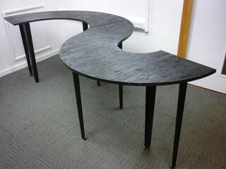 2200 x 940mm rustic black table