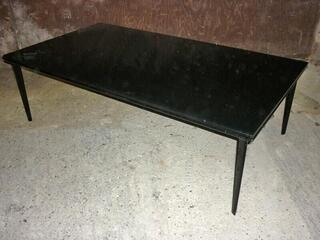 700x700mm black Walter Knoll Jaan 780 coffee table