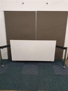1500 x 750 mm White Folding Table