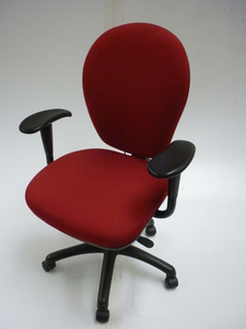 additional images for Red Torasen task chair with arms 