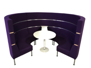 additional images for Connection Hive acoustic purple pod with legs