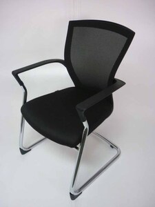 additional images for Besthul Radius black mesh back meeting chairs