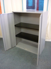 additional images for Triumph 1380mm high silver cupboards