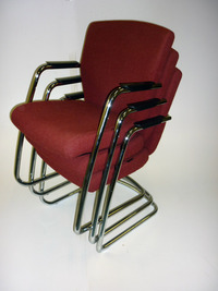 additional images for Chrome frame meeting chairs
