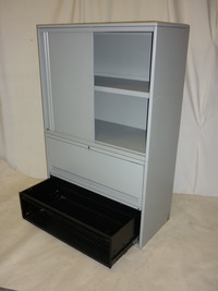 additional images for Grey 1450mm high combi storage units