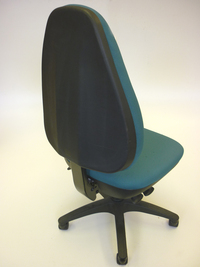additional images for Wallis High Back Task chairs in aqua fabric