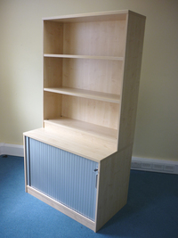 additional images for Verco 1190mm high Maple bookcase