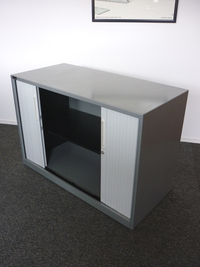 additional images for Triumph silver desk high tambour cupboard