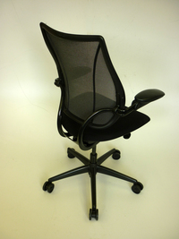 additional images for Humanscale Liberty black fabric and mesh task chair (CE)