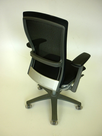 additional images for Knoll Life black fabric/mesh task chair (CE)