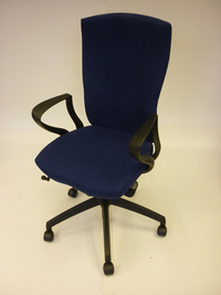 additional images for Connection Function blue fabric task chairs