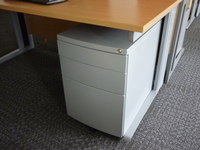 additional images for Komfort Beech 1600x800mm desks