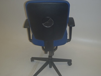 additional images for Blue Senator Sprint task chair with adjustable arms
