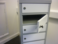 additional images for 1170mm high Lockable laptop storage cabinets CE