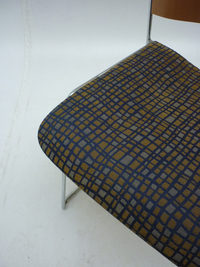 additional images for Howe patterned 40/4 stacking chairs CE