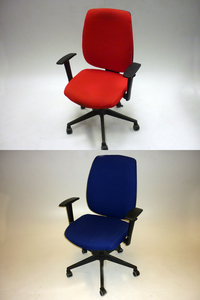 additional images for Blue task chair.